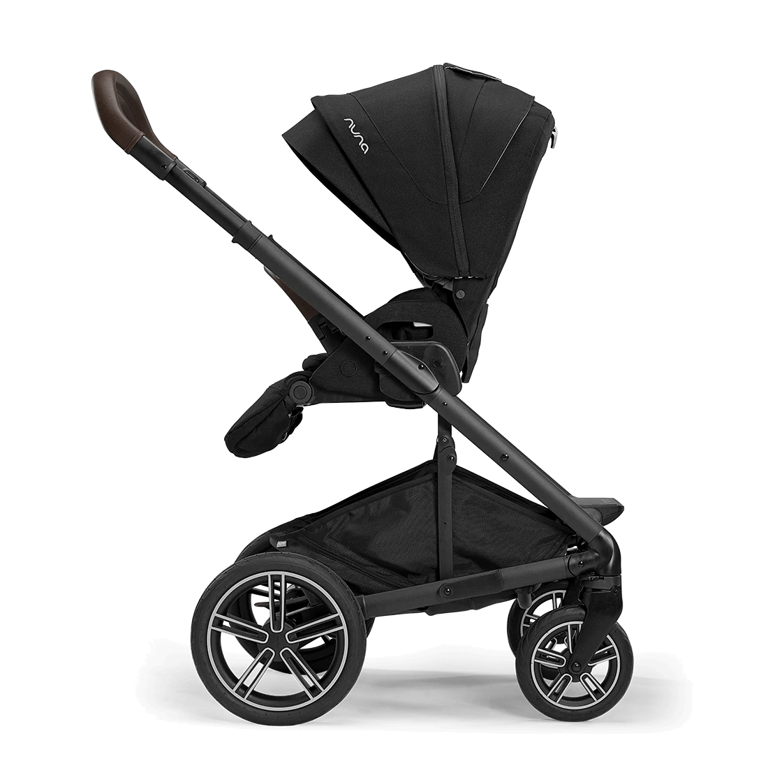 Nuna MIXX Next Full-Size Stroller — Caviar — alternate product view 2