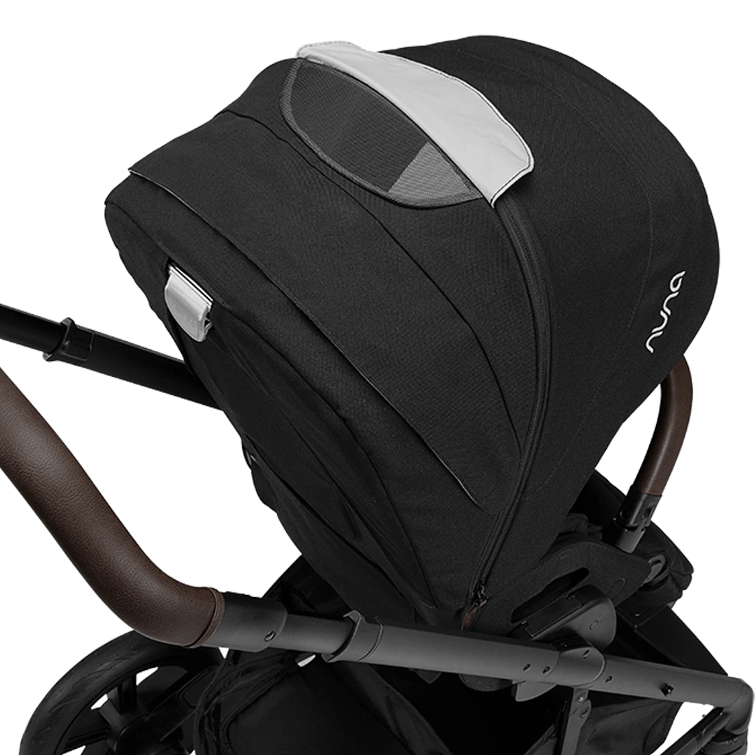 Nuna MIXX Next Full-Size Stroller — Caviar — alternate product view 3