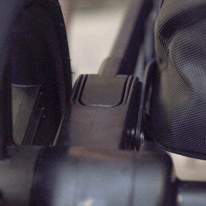 Nuna MIXX Next Stroller - Free-Flex rear suspension demonstration