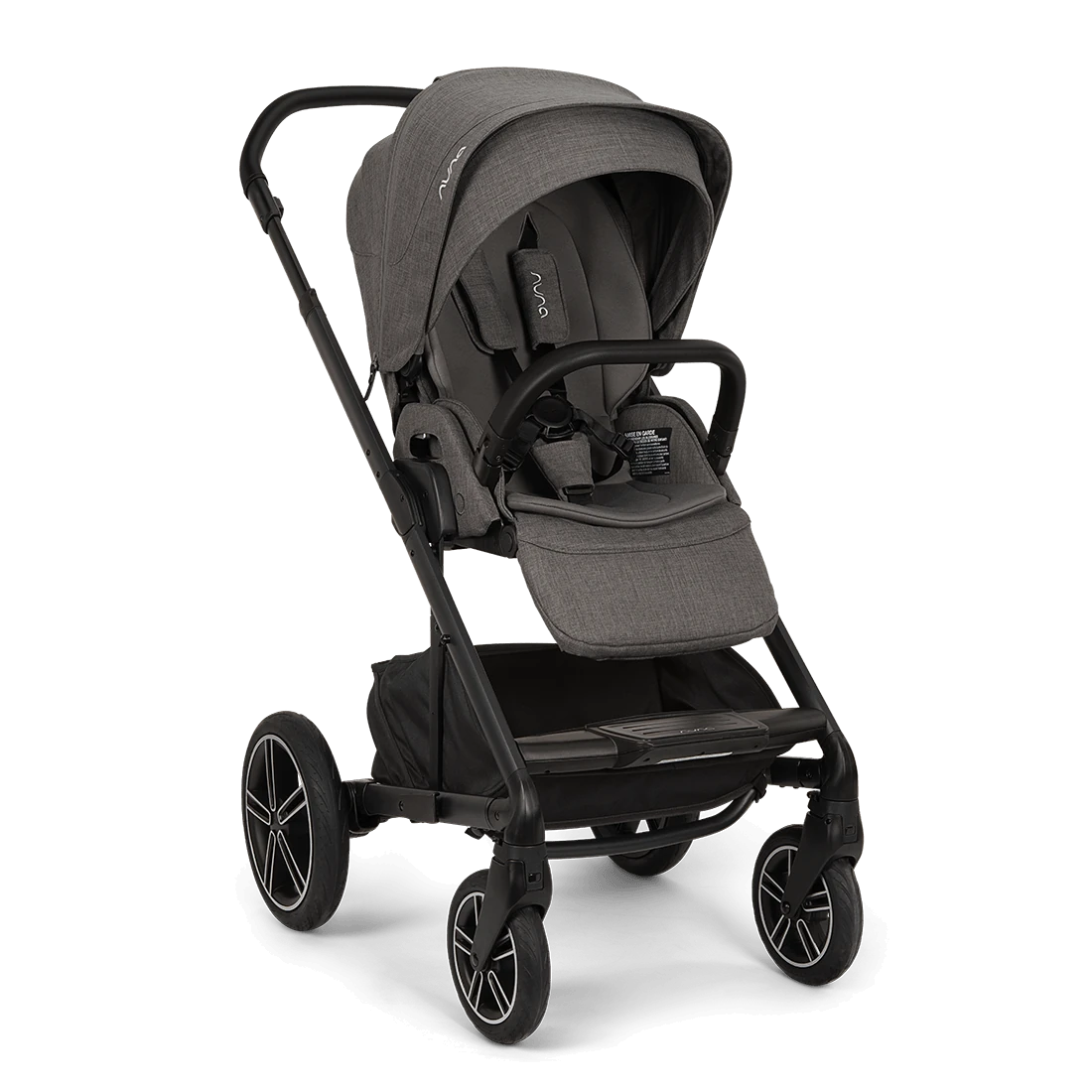 Nuna MIXX Next Full-Size Stroller — Pewter — product view