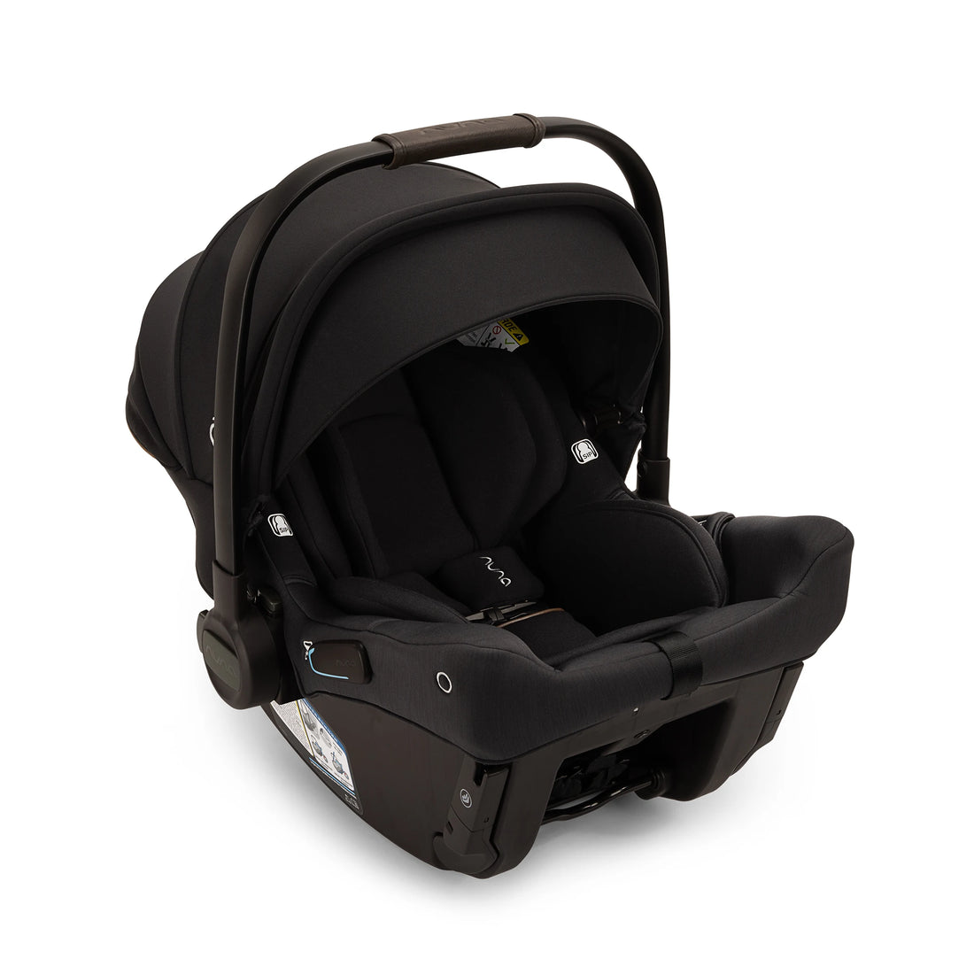 Nuna MIXX Next Stroller + PIPA Urbn Infant Car Seat Travel System showing seat detail