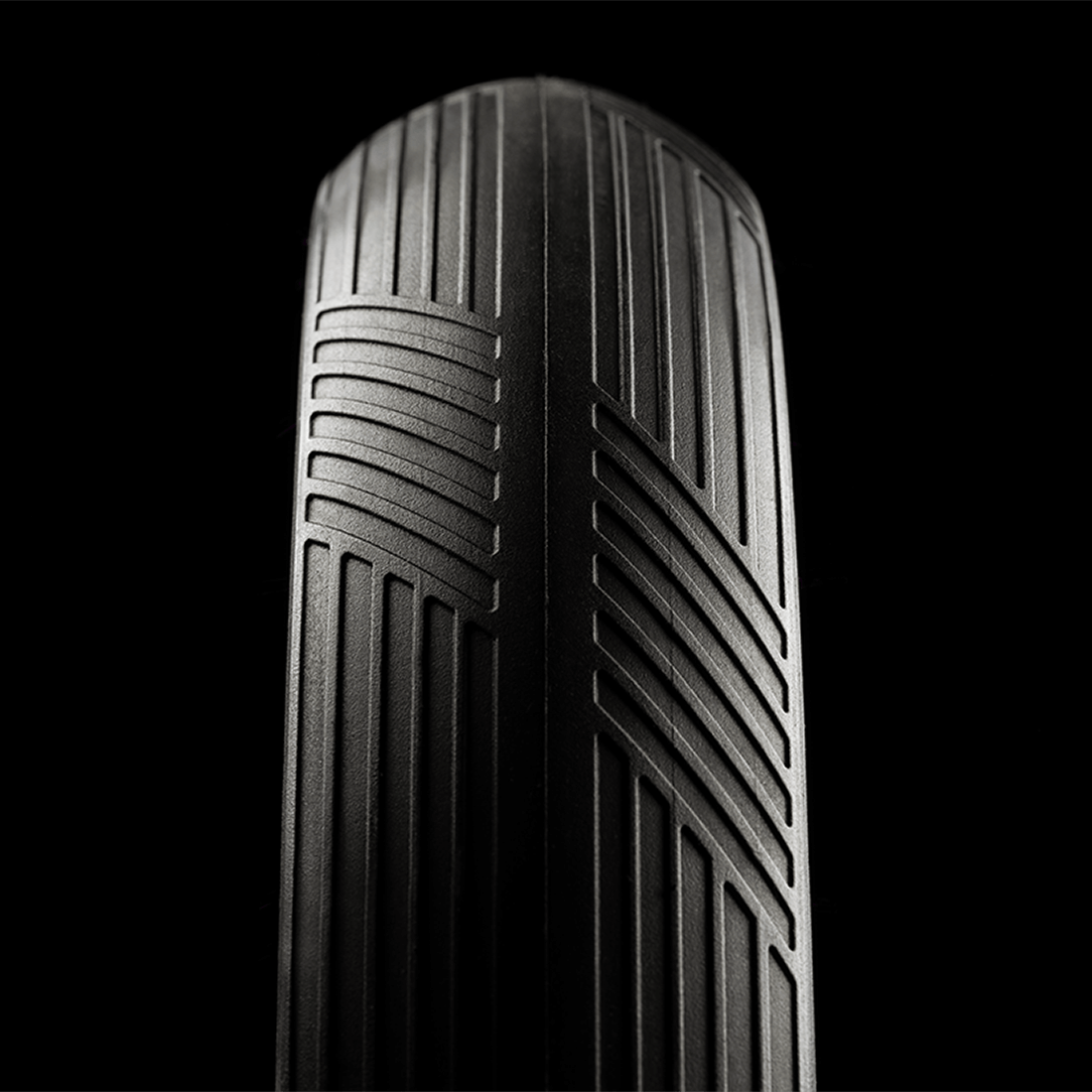 Nuna MIXX next Stroller — stroller tire tread close-up