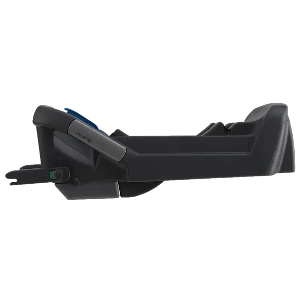 Nuna PIPA Infant Car Seat Base — black infant car seat base in side profile