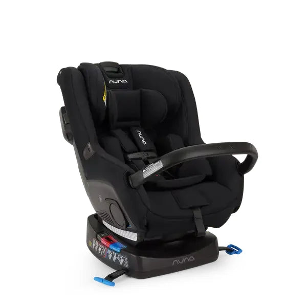 Nuna RAVA Convertible Car Seat showing Nuna rava in Caviar — official product view 01