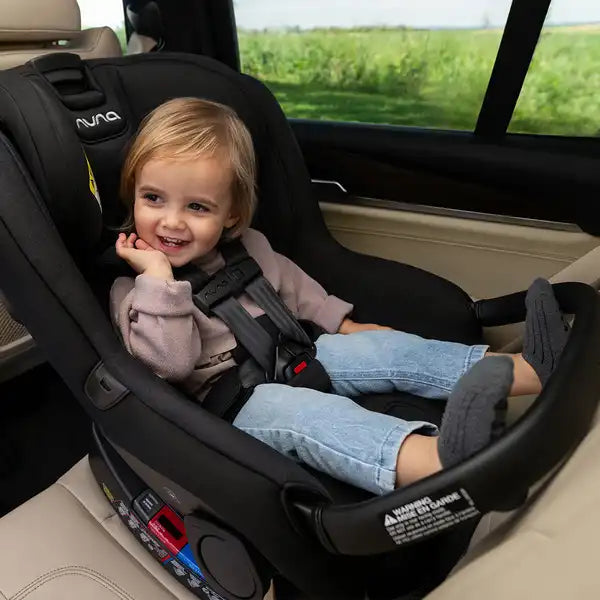 Nuna RAVA Convertible Car Seat — Nuna rava in Caviar — official product view 02