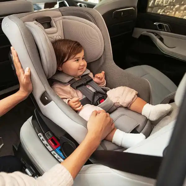 Nuna RAVA Convertible Car Seat — Nuna rava in Caviar — official product view 15