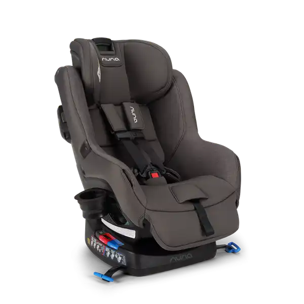 Nuna RAVA Convertible Car Seat — Nuna rava in Pewter — official product view 04