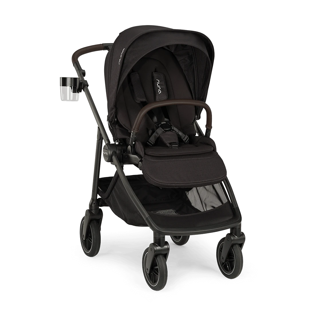 Nuna SWIV 360° Rotating Stroller — Caviar — alternate product view 2