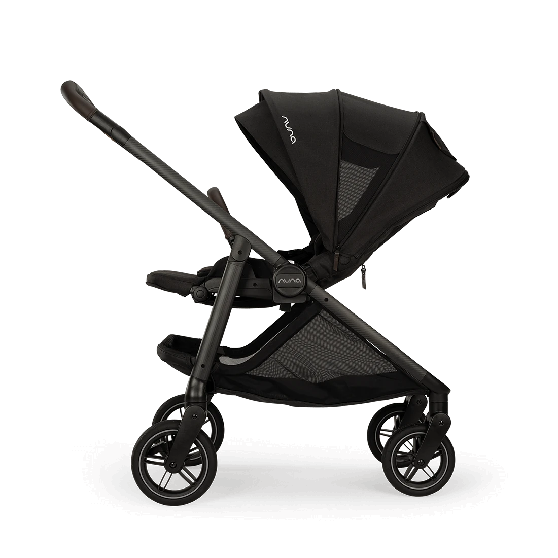 Nuna SWIV 360° Rotating Stroller — Caviar — alternate product view 5