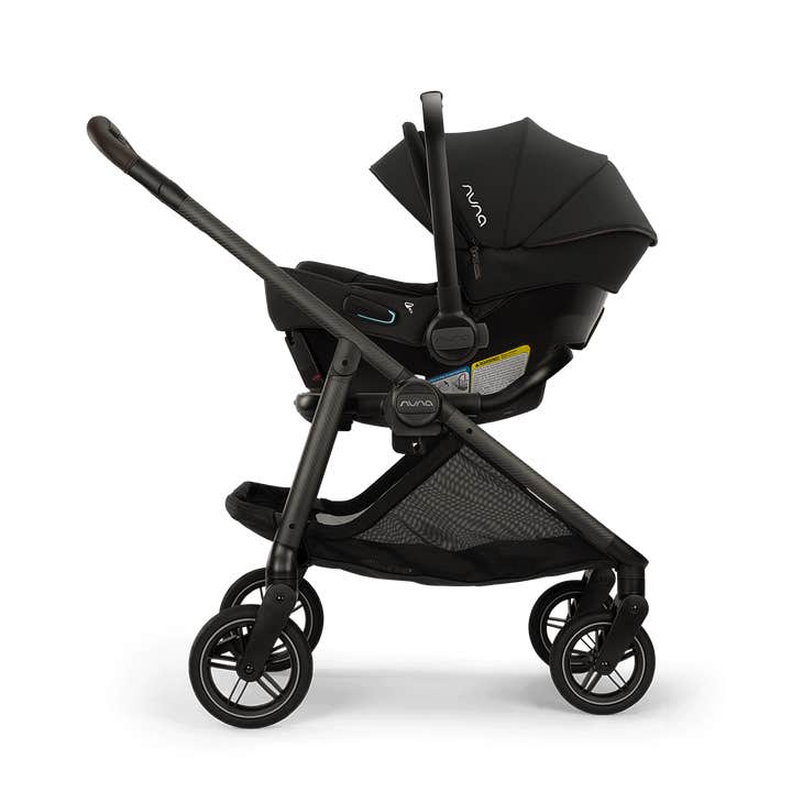 Nuna SWIV Stroller in Caviar — official product view 15