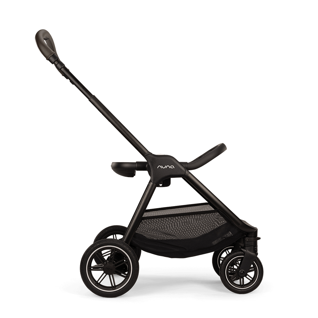 Nuna TRIV next Stroller — Biscotti frame with ring adapter