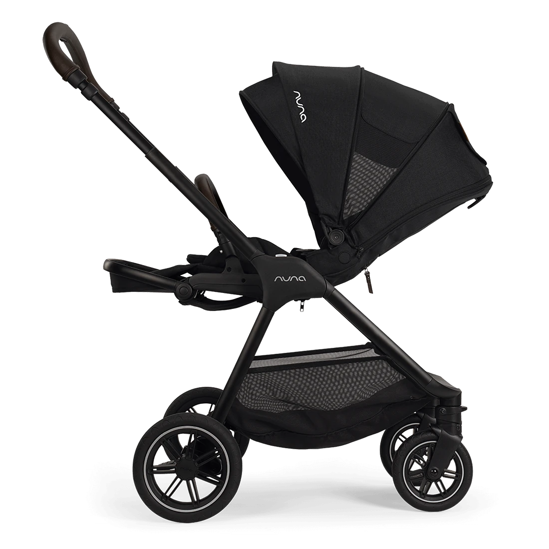 Nuna TRIV Next Compact Stroller — Caviar — alternate product view 4