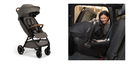 Nuna TRVL LX Stroller + PIPA Urbn Infant Car Seat Travel System