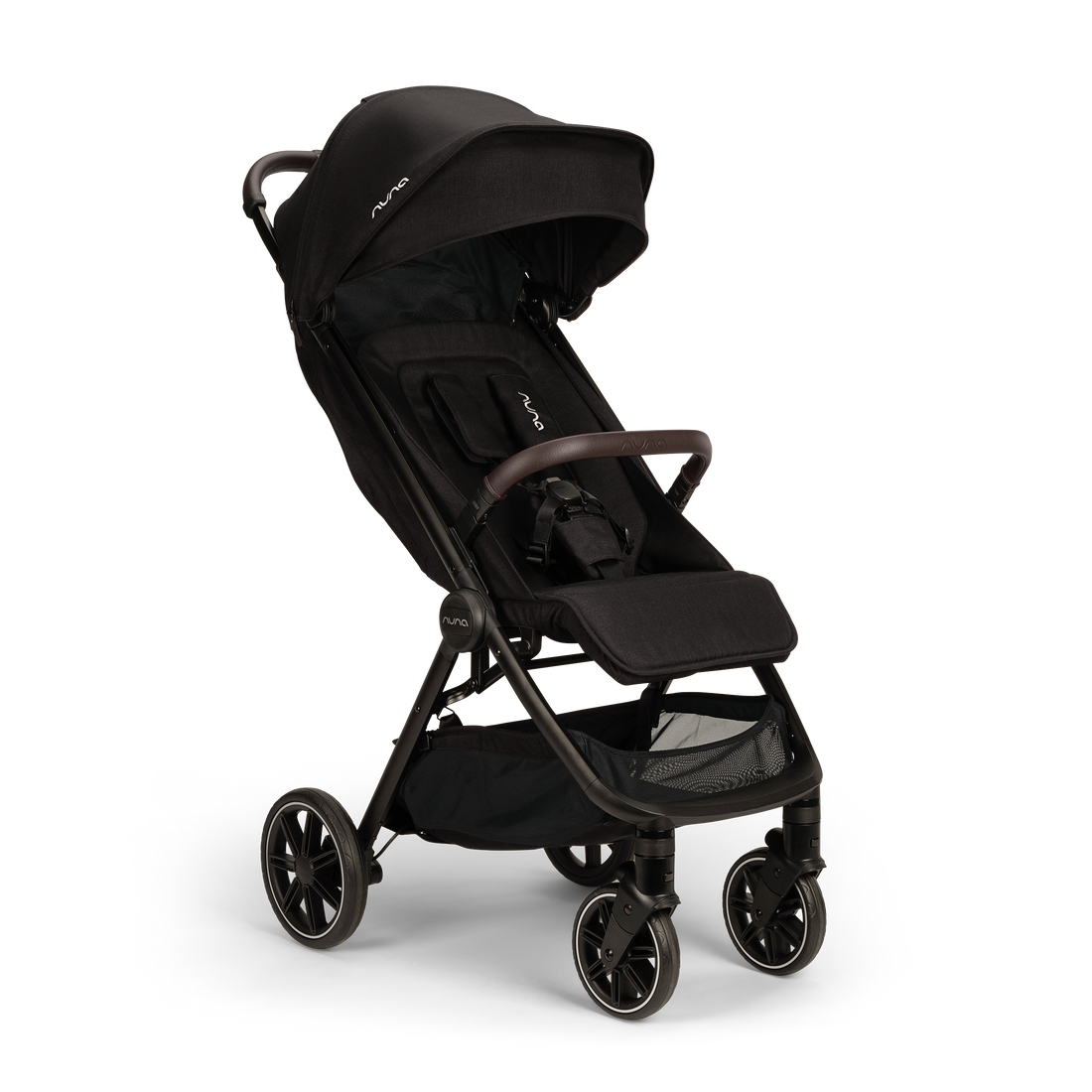 Nuna TRVL LX Stroller in Caviar - product view