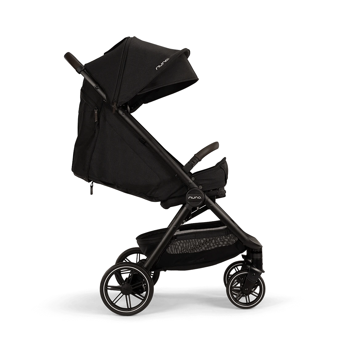 Nuna TRVL LX Lightweight Stroller — Caviar — alternate product view 3