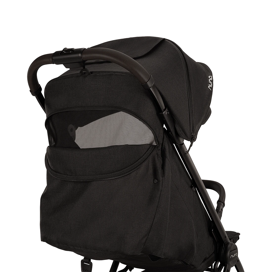 Nuna TRVL LX Lightweight Stroller — Caviar — alternate product view 6