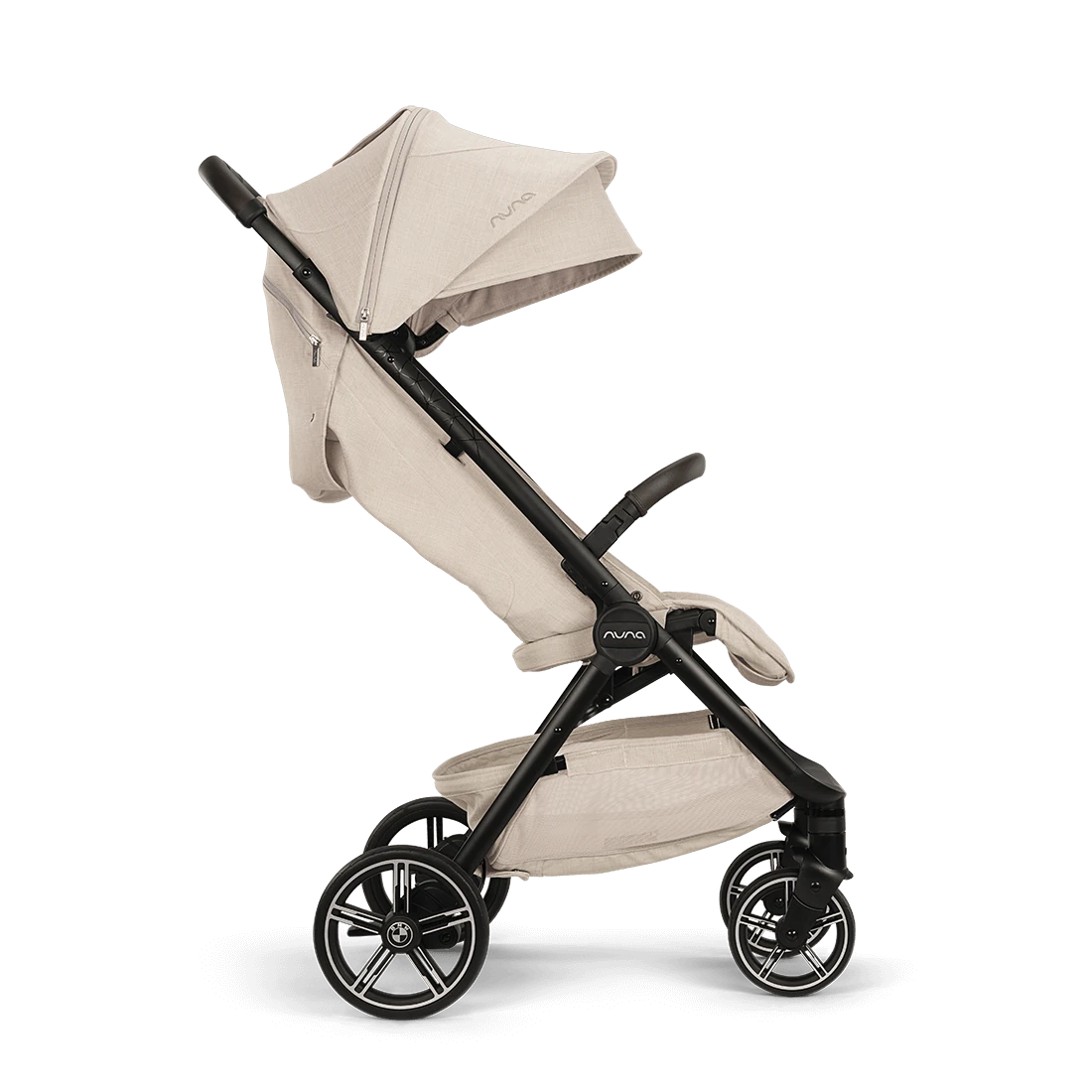 Nuna TRVL LX Lightweight Stroller — Mica — alternate product view 6