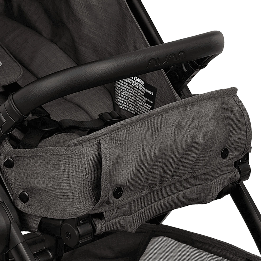 Nuna TRVL LX Lightweight Stroller — Pewter — alternate product view 6