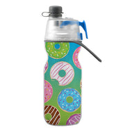 O2Cool 12 oz Kid's Mist 'N Sip 2-in-1 Misting Water Bottle - Donuts