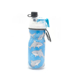 O2Cool 12 oz Kid's Mist 'N Sip 2-in-1 Misting Water Bottle - Sharks