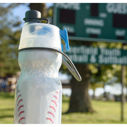 O2Cool 20 oz Mist 'N Sip 2-in-1 Misting Water Bottle - Baseball