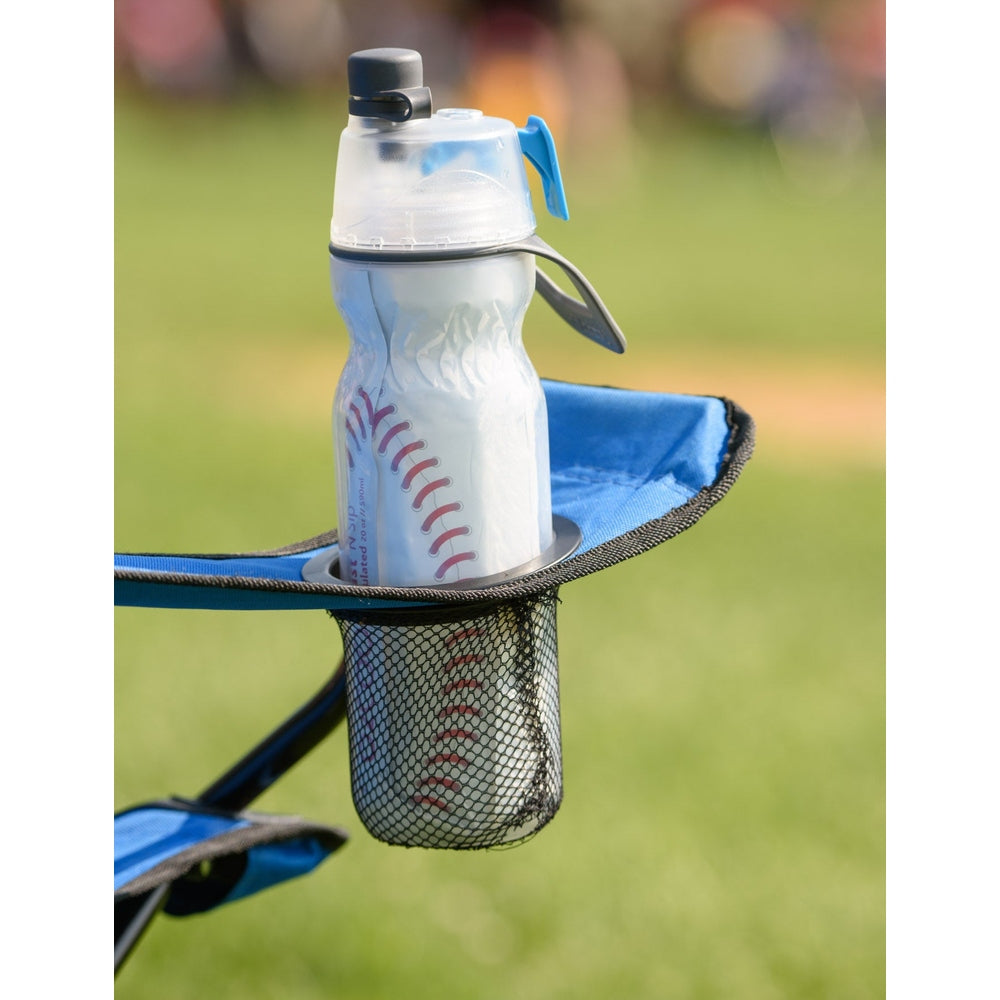 O2Cool 20 oz Mist 'N Sip 2-in-1 Misting Water Bottle - Baseball lifestyle view