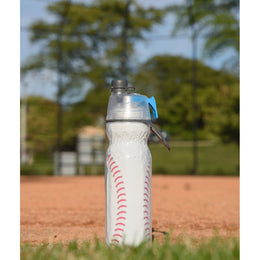 O2Cool 20 oz Mist 'N Sip 2-in-1 Misting Water Bottle - Baseball