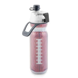 O2Cool 20 oz Mist 'N Sip 2-in-1 Misting Water Bottle - Football