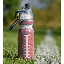 O2Cool 20 oz Mist 'N Sip 2-in-1 Misting Water Bottle - Football