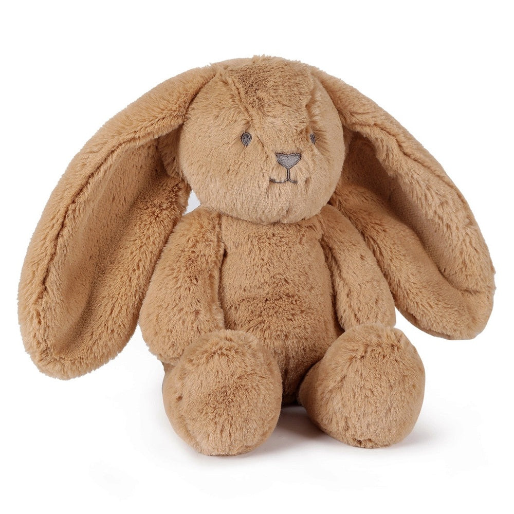 OB Designs Bailey Caramel Bunny plush toy, medium 13.5in (34cm), soft stuffed animal