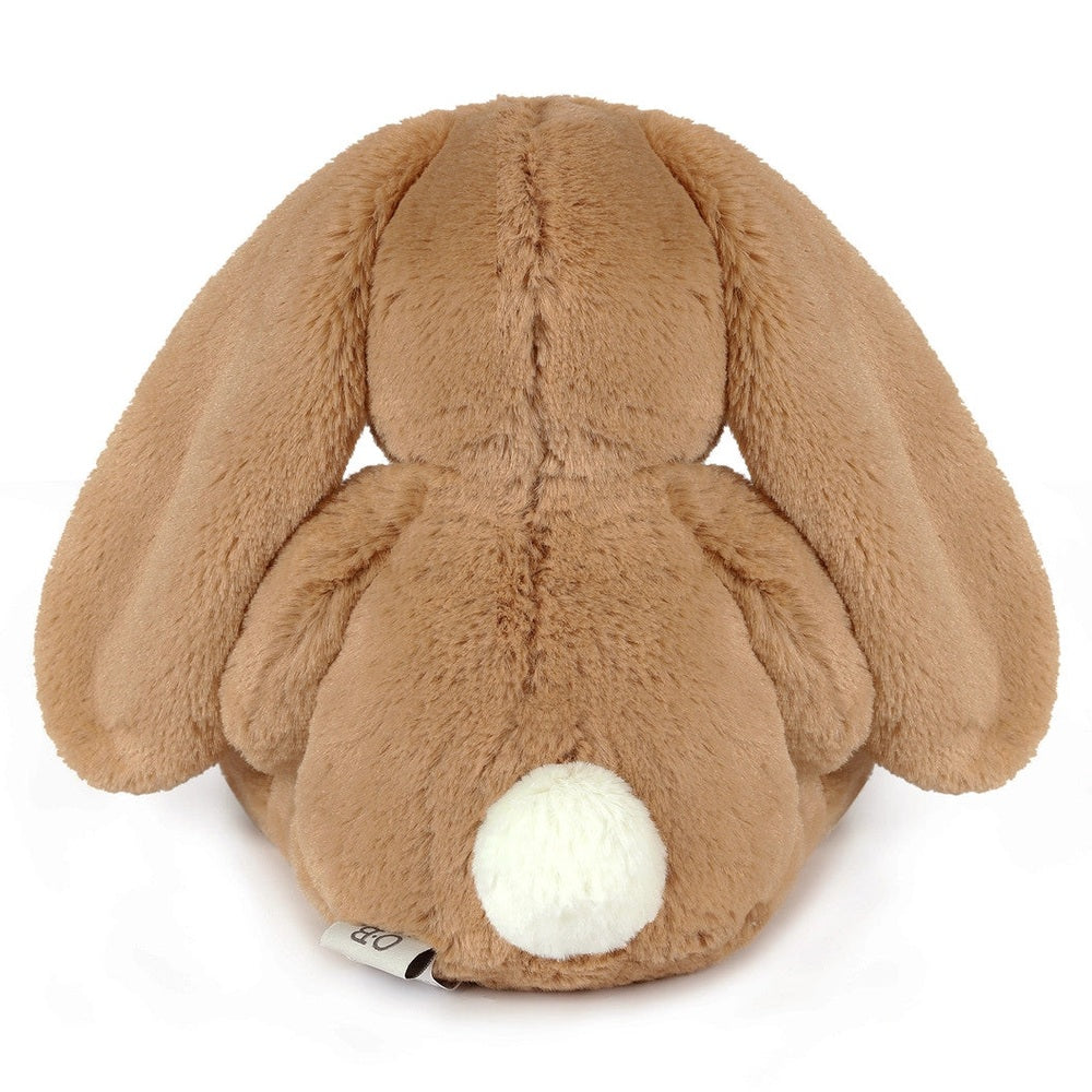 OB Designs Bailey Caramel Bunny plush toy, medium 13.5in/34cm, soft stuffed rabbit
