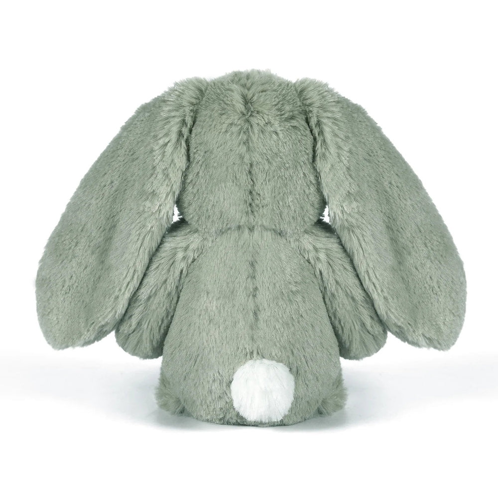 Beau Bunny Sage plush toy, OB DESIGNS 10-inch soft bunny with long ears and white tail
