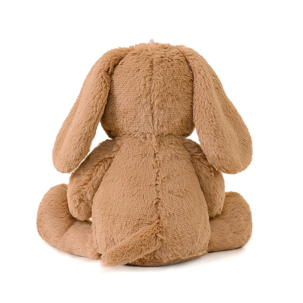 OB Designs Duke Dog plush toy, medium 13.5in, tan brown soft stuffed animal