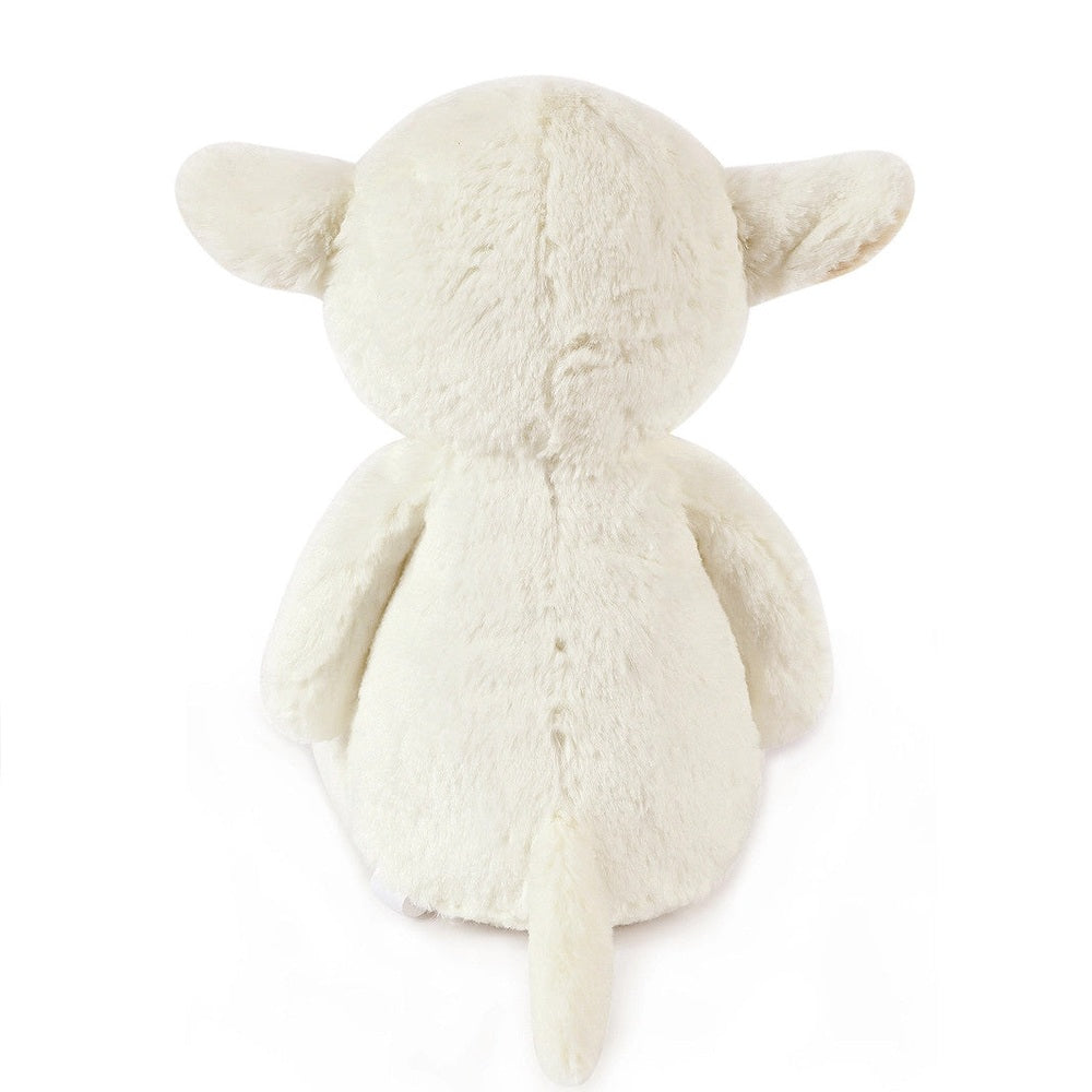 Lee Lamb plush toy by OB Designs, cream soft fabric, medium 13.5in (34 cm)