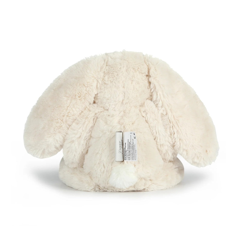 OB DESIGNS Ziggy Bunny stuffed toy, oatmeal plush rabbit with floppy ears, 10" (25 cm)