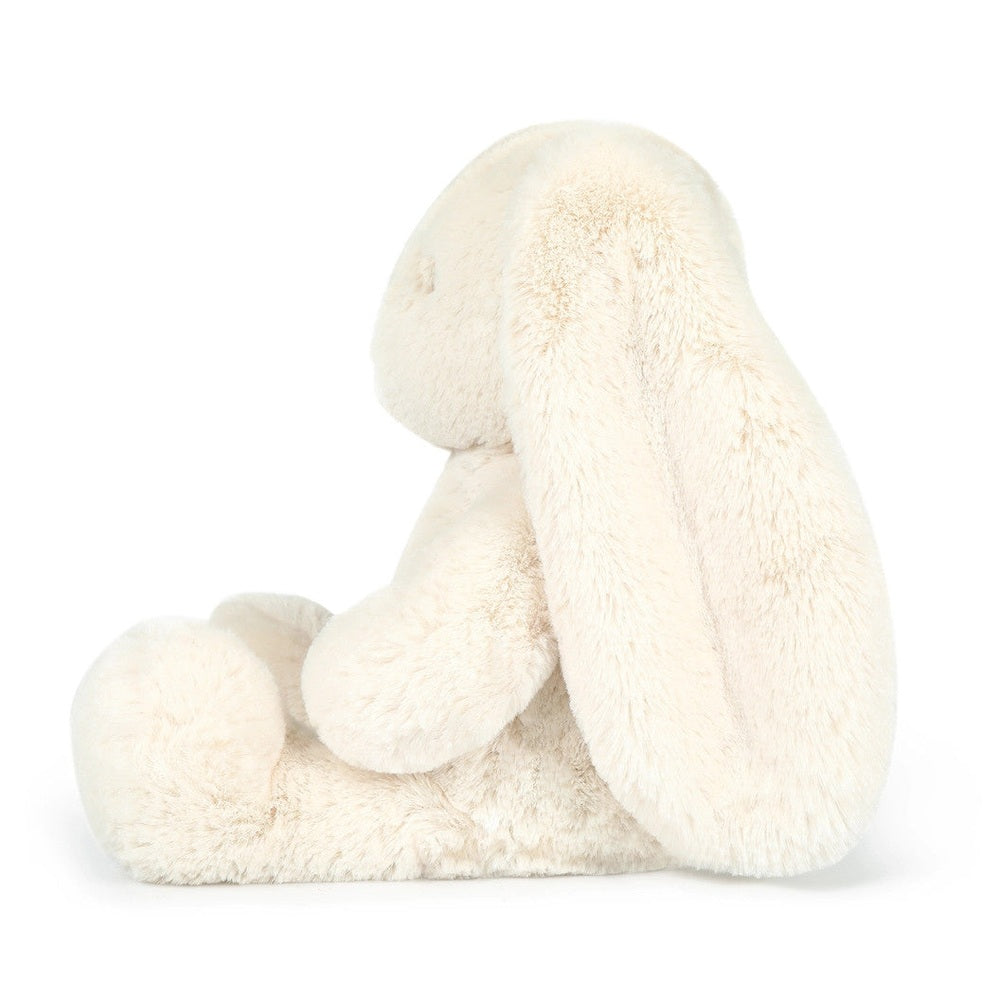 OB Designs Ziggy oatmeal bunny plush toy, cream fur, 13.5 inches (34 cm)