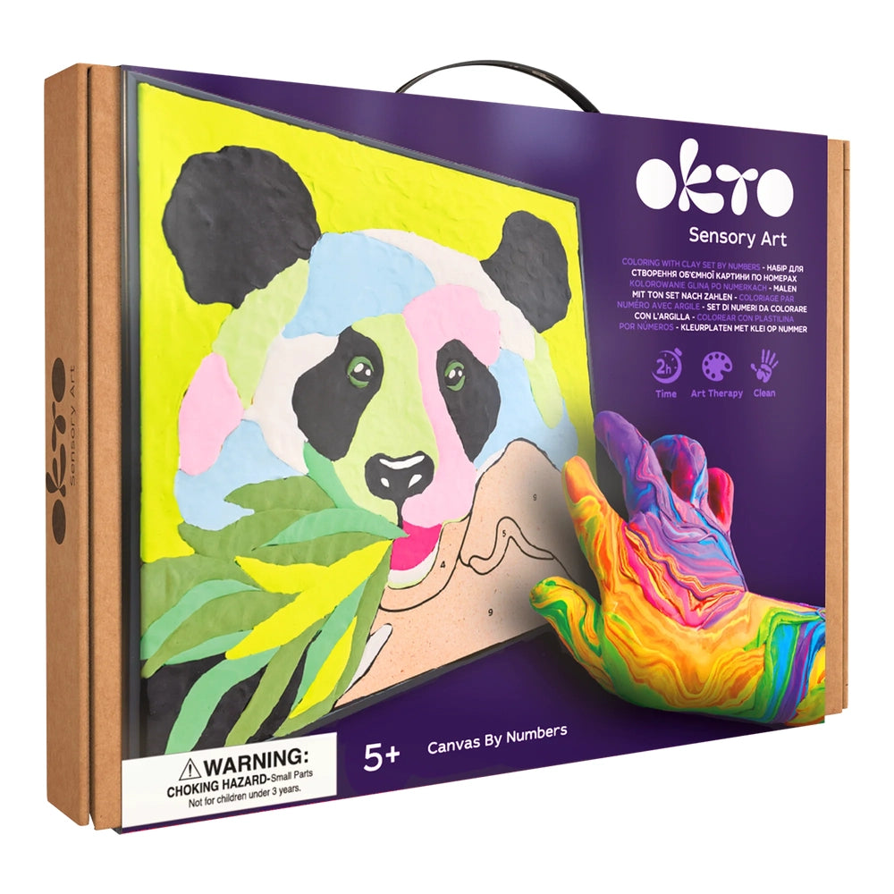 Okto Coloring With Clay By Numbers