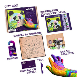 Okto Coloring With Clay By Numbers