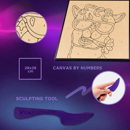 Okto Coloring With Clay By Numbers