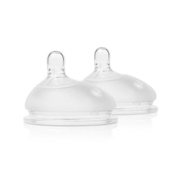 Olababy Slow Flow Nipples 2pk 0-3M