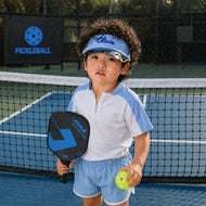 Olivio & Co UV Protection Sun Visor Hat with Shield - Breakfast Art