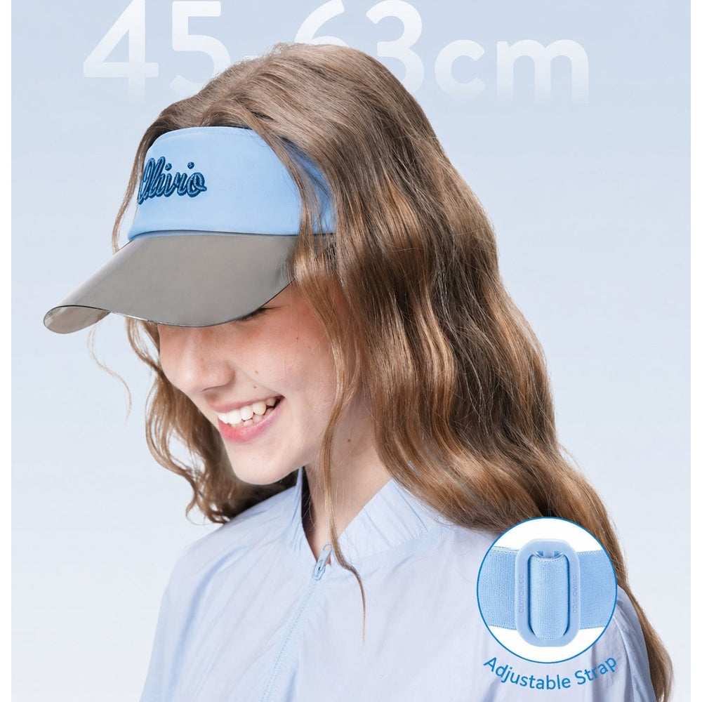 Olivio CO Olivio & Co UV Protection Sun Visor Hat with Shield - Breakfast Art, product view 8