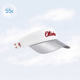 Olivio & Co UV Protection Sun Visor Hat with Shield - Breakfast Art