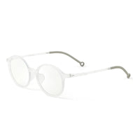 Olivio & Co Oval Screen Glasses Jellyfish White