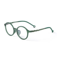 Olivio & Co Oval Screen Glasses Seaweed Green