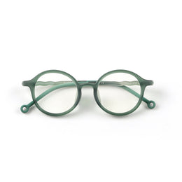 Olivio & Co Oval Screen Glasses Seaweed Green