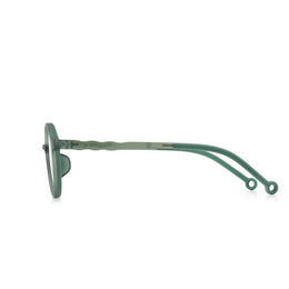 Olivio & Co Oval Screen Glasses Seaweed Green
