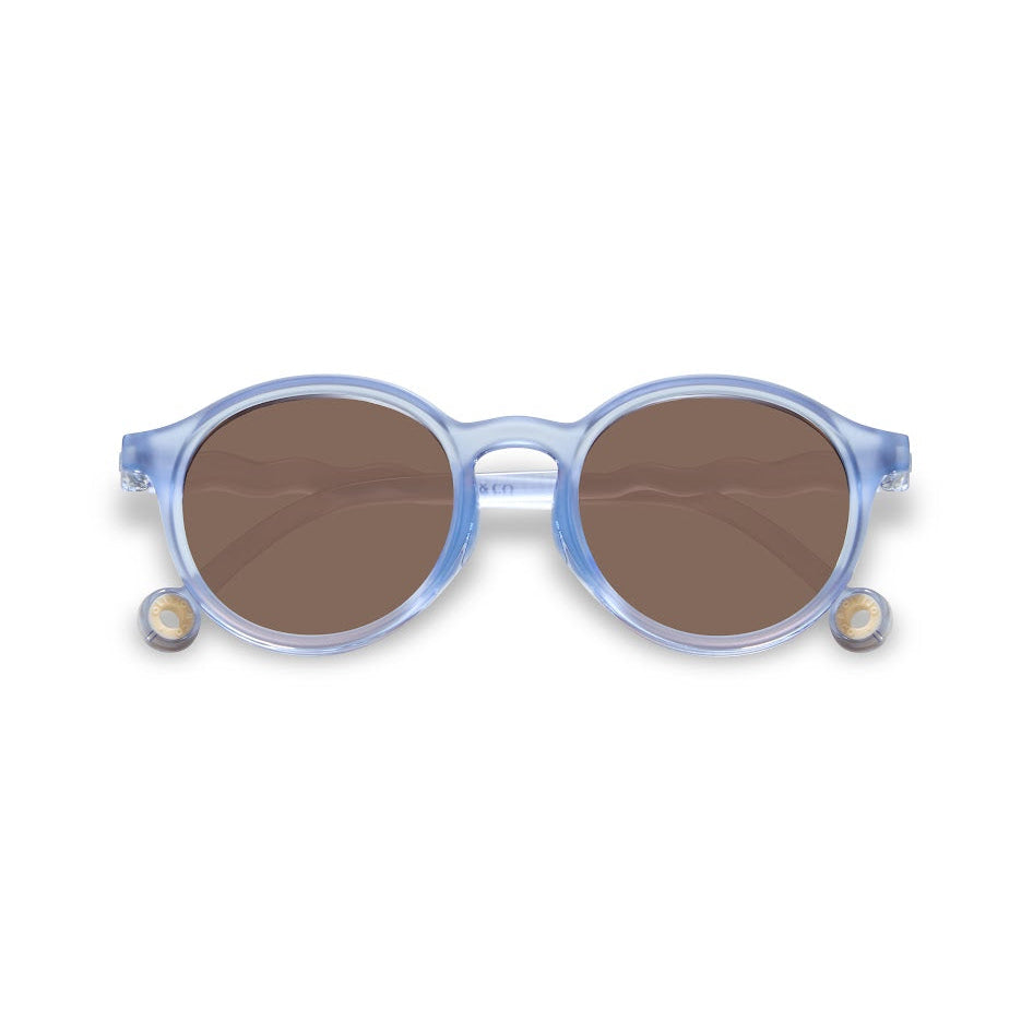 Olivio CO Olivio & Co Oval Sunglasses Breakfast Art Blueberry Jam, product view 472