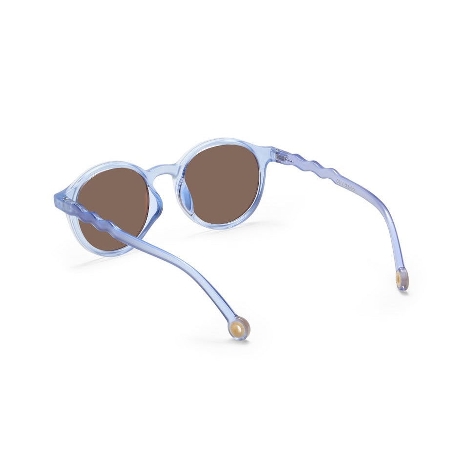 Olivio CO Olivio & Co Oval Sunglasses Breakfast Art Blueberry Jam, product view 473
