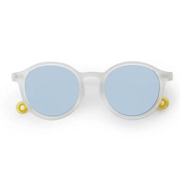 Olivio & Co Oval Sunglasses Classic Olivio Jellyfish White
